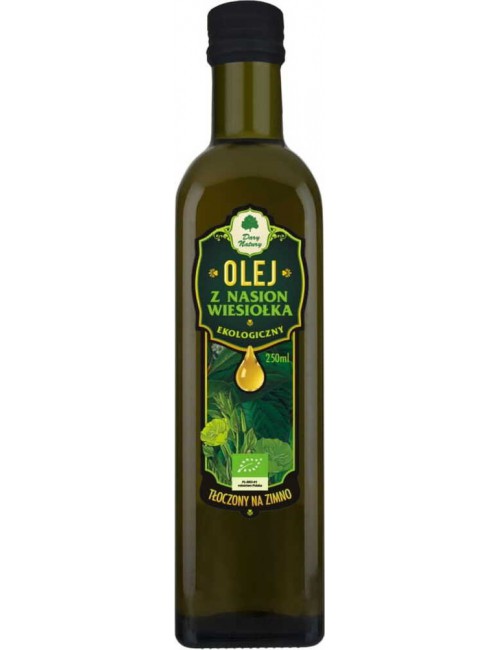 Olej z nasion wiesiołka EKO 250ml Dary Natury
