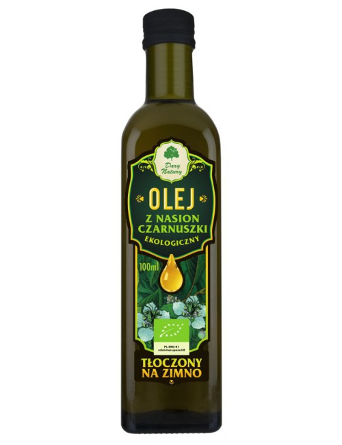 Olej z nasion czarnuszki EKO 0,1l
