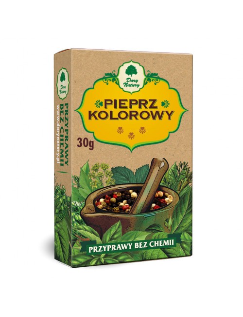 Pieprz kolorowy (kartonik) 30g
