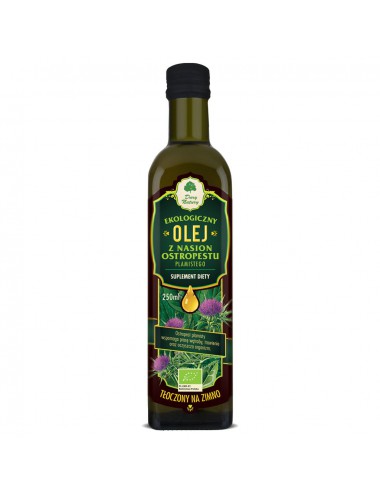 Olej z ostropestu plamistego EKO 0,25l - suplement diety