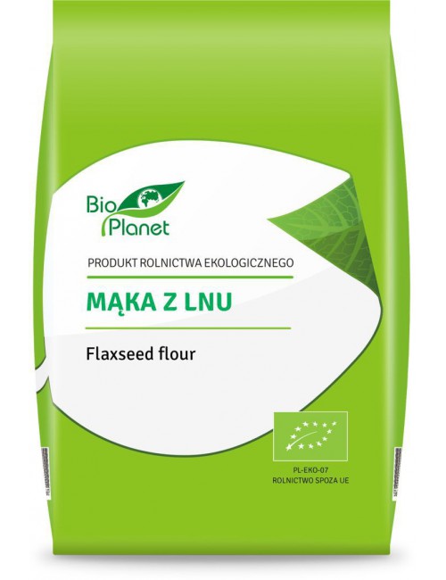 MĄKA Z LNU BIO 400 g - BIO PLANET
