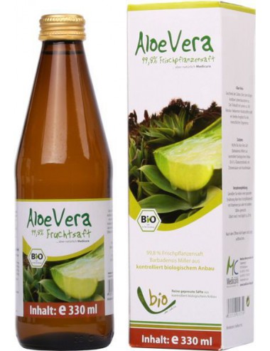 SOK Z ALOESU (ALOE VERA) NFC BIO 330 ml - MEDICURA