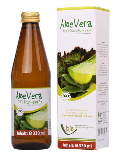 SOK Z ALOESU (ALOE VERA) NFC BIO 330 ml - MEDICURA