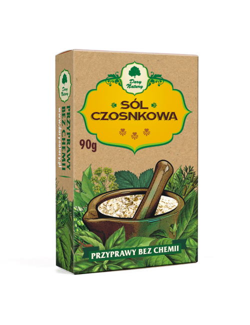 Sól czosnkowa (kartonik) 90g