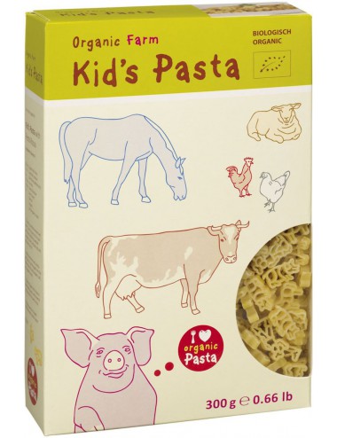 MAKARON (SEMOLINOWY) DLA DZIECI FARMA BIO 300 g - ALB-GOLD (KID'S PASTA)
