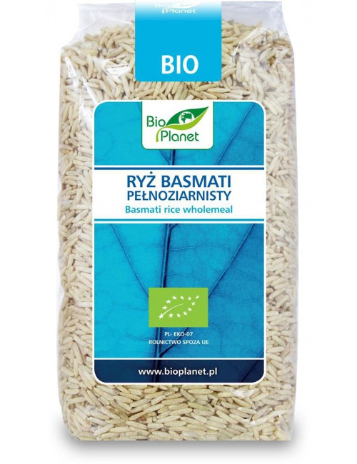 RYŻ BASMATI PEŁNOZIARNISTY BIO 500 g - BIO PLANET