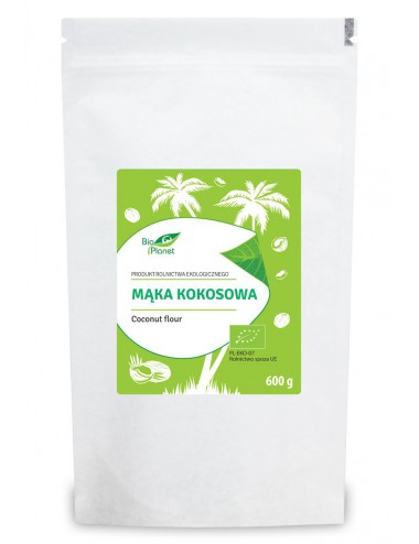 MĄKA KOKOSOWA BIO 600 g - BIO PLANET