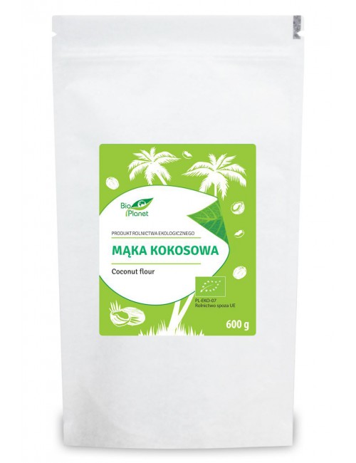 MĄKA KOKOSOWA BIO 600 g - BIO PLANET