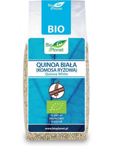 QUINOA BIAŁA (KOMOSA RYŻOWA) BEZGLUTENOWA BIO 250 g - BIO PLANET