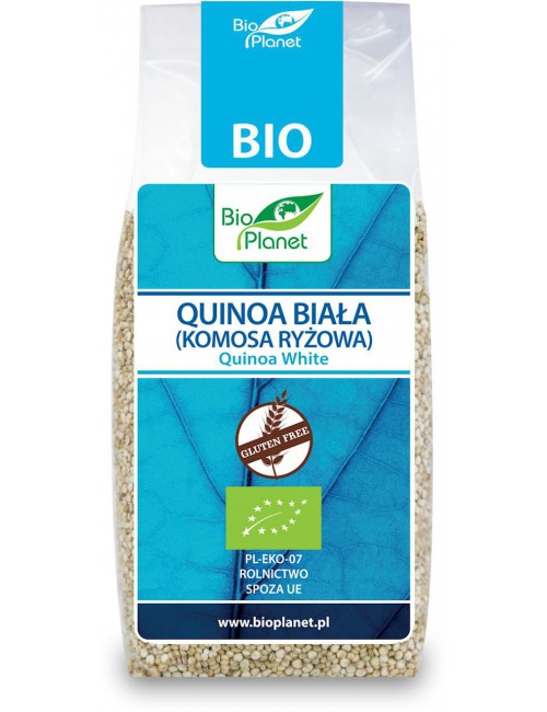 QUINOA BIAŁA (KOMOSA RYŻOWA) BEZGLUTENOWA BIO 250 g - BIO PLANET