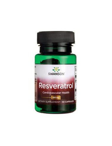 Resweratrol 100mg 30kaps Swanson