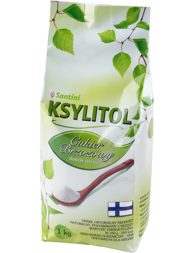 KSYLITOL 1 kg (TOREBKA) - SANTINI (FINLANDIA)
