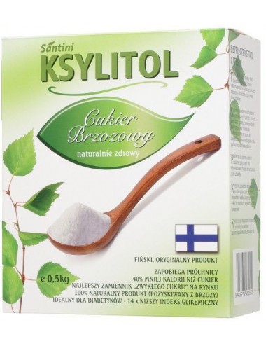 KSYLITOL 500 g - SANTINI (FINLANDIA)