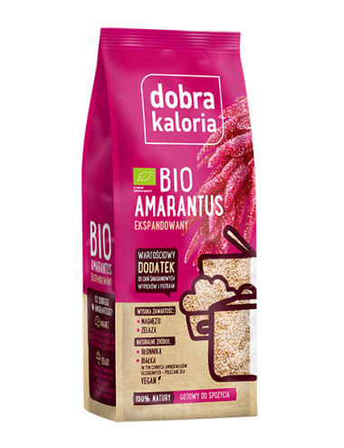AMARANTUS EKSPANDOWANY BIO 120 g - DOBRA KALORIA