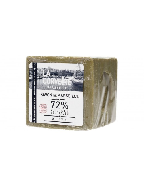 Mydło Marsylskie 72% oliwa z oliwek i olejki ECO 300g La Corvette