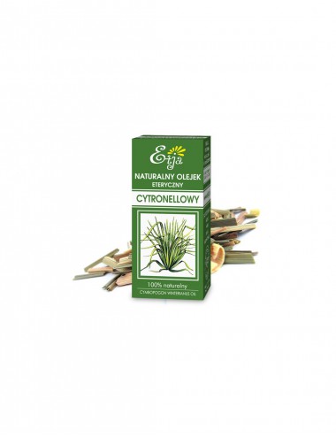 Olejek eteryczny cytronellowy (trawa cytrynowa) 10ml Etja
