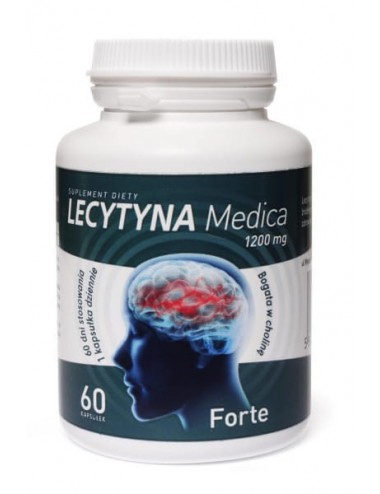Lecytyna 1200mg 60kaps Aliness