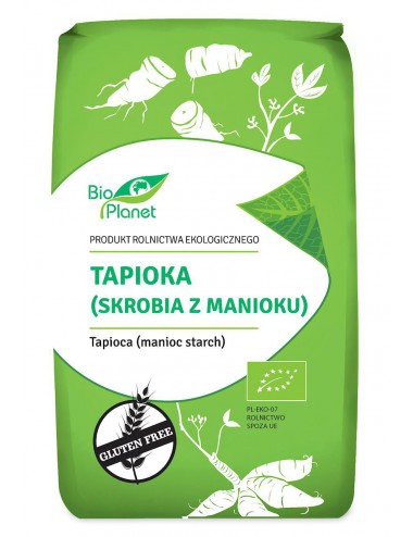 TAPIOKA (SKROBIA Z MANIOKU) BEZGLUTENOWA BIO 400 g - BIO PLANET