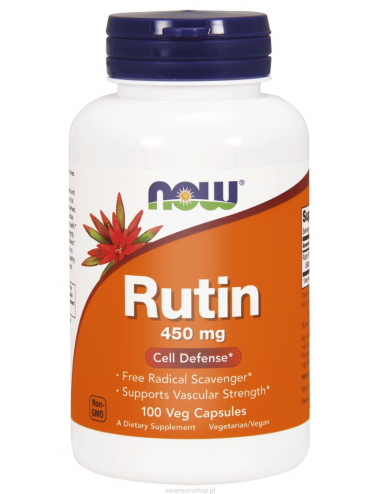Rutyna (perełkowiec japoński) 450mg 100kaps Now Foods