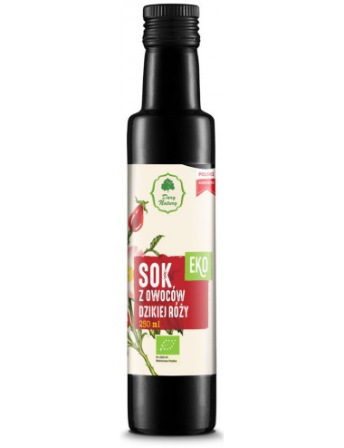 Sok z owoców dzikiej róży EKO 100% 250ml