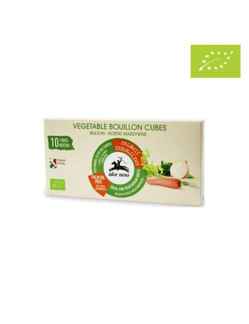 BULION - KOSTKI WARZYWNE BIO (10 x 10 g) 100 g - ALCE NERO