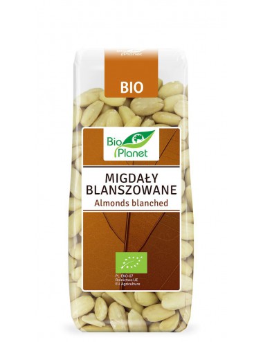 MIGDAŁY BLANSZOWANE BIO 100 g - BIO PLANET