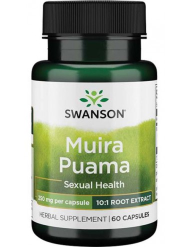 Muira Puama 10:1 250mg 60kaps Swanson