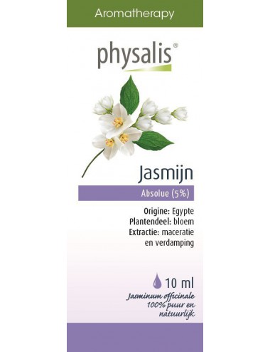 OLEJEK JAŚMIN WIELKOKWIATOWY ABSOLUT 10 ml - PHYSALIS