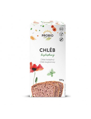 MIESZANKA DO WYPIEKU CHLEBA BEZGLUTENOWA BIO 500 g - PROBIO