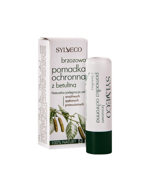 Pomadka Brzozowa ochronna z betuliną 4,6g Sylveco