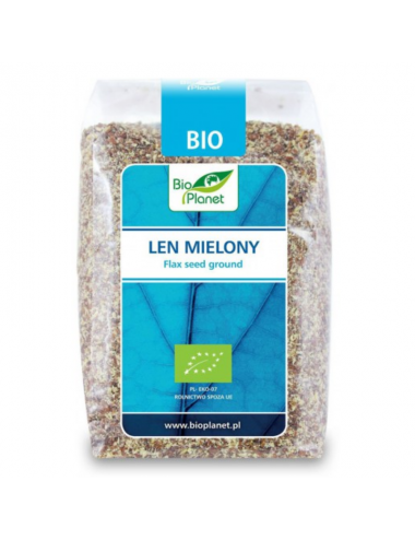 Len mielony (siemię lniane) BIO 250g Bio Planet