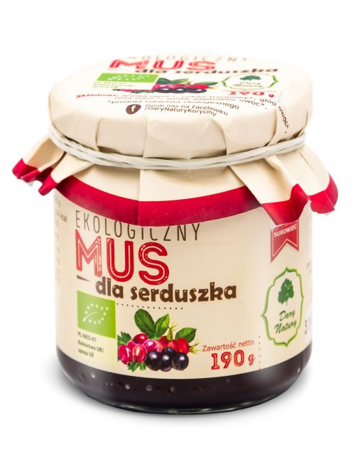 Mus dla serduszka EKO 190g