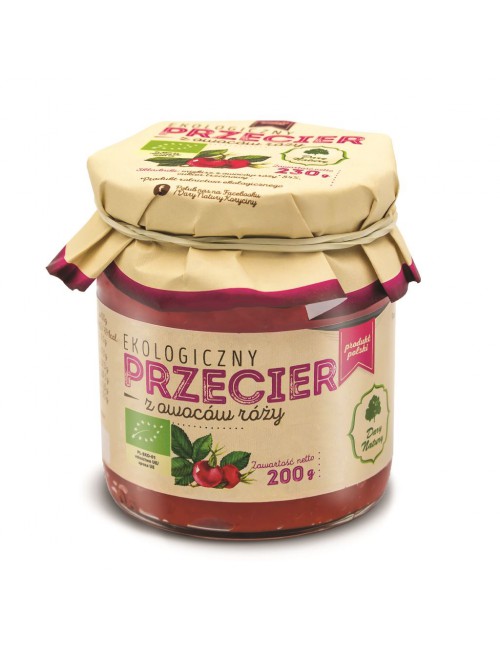 Przecier z owoców róży EKO 200g