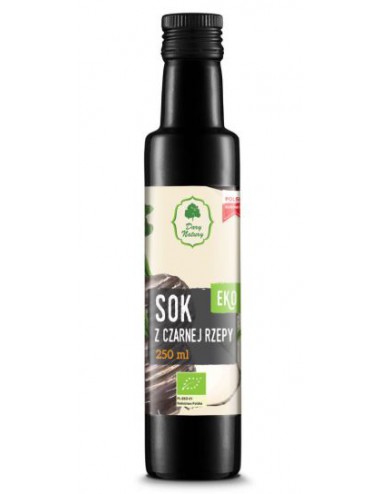 Sok z czarnej rzepy EKO 250ml
