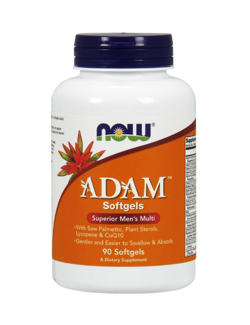 ADAM Multiwitaminy i minerały dla mężczyzn 90kaps Now Foods