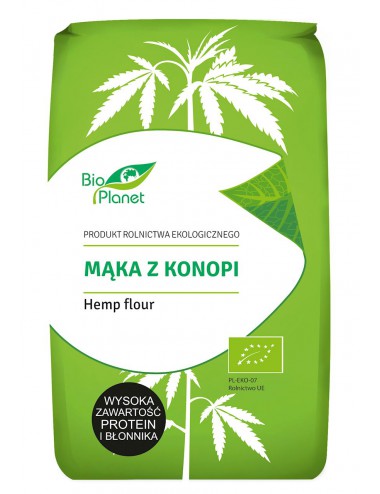 Mąka z konopi EKO 400g Bio Planet