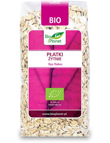 PŁATKI ŻYTNIE BIO 300 g - BIO PLANET