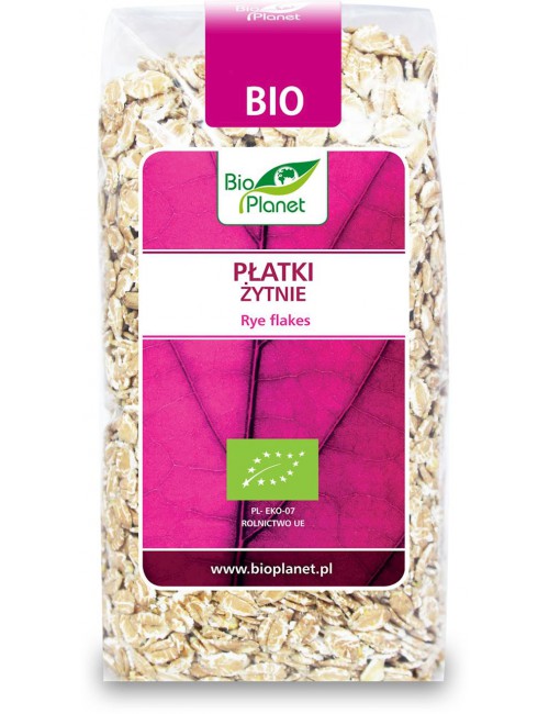 PŁATKI ŻYTNIE BIO 300 g - BIO PLANET