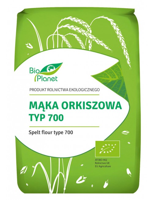 MĄKA ORKISZOWA CHLEBOWA TYP 700 BIO 1 kg - BIO PLANET