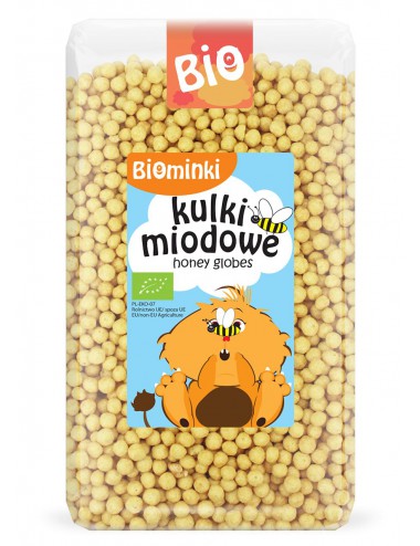 KULKI MIODOWE BIO 300 g - BIOMINKI
