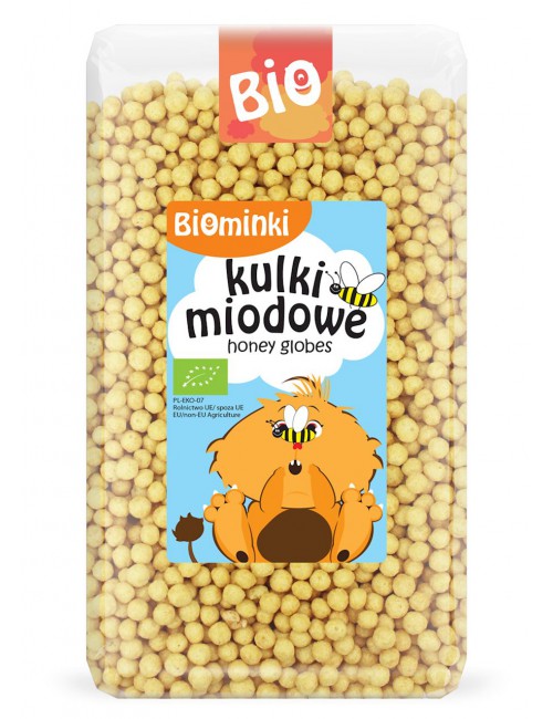 KULKI MIODOWE BIO 300 g - BIOMINKI