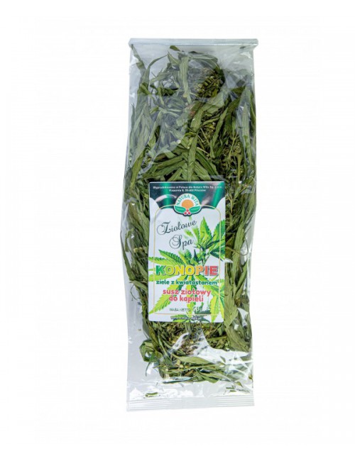 Konopie ziele z kwiatostanem do kąpieli 50g Natura Wita