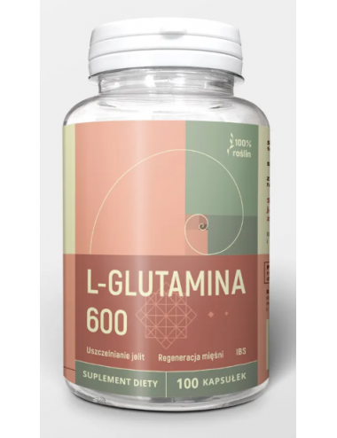 L-Glutamina 600mg 100kaps Nanga