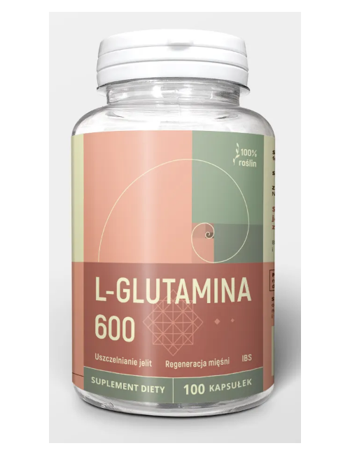 L-Glutamina 600mg 100kaps Nanga