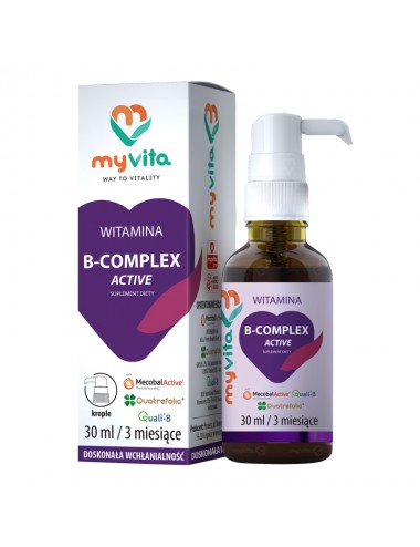 Witamina B-complex activ 30ml MyVita