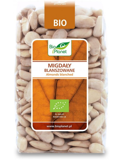 MIGDAŁY BLANSZOWANE BIO 350 g - BIO PLANET