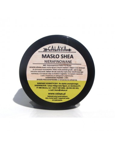Masło shea nierafinowane 100g Calaya