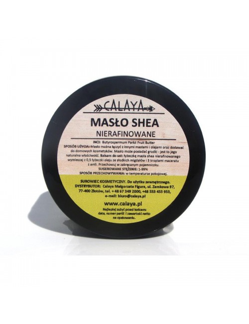 Masło shea nierafinowane 100g Calaya