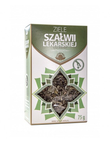 Szałwia lekarska ziele PREMIUM 75g Natura Wita 