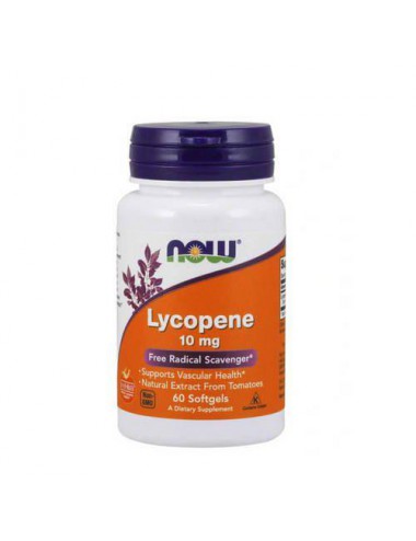 Likopen (lycopene) 10mg 60kaps Now Foods